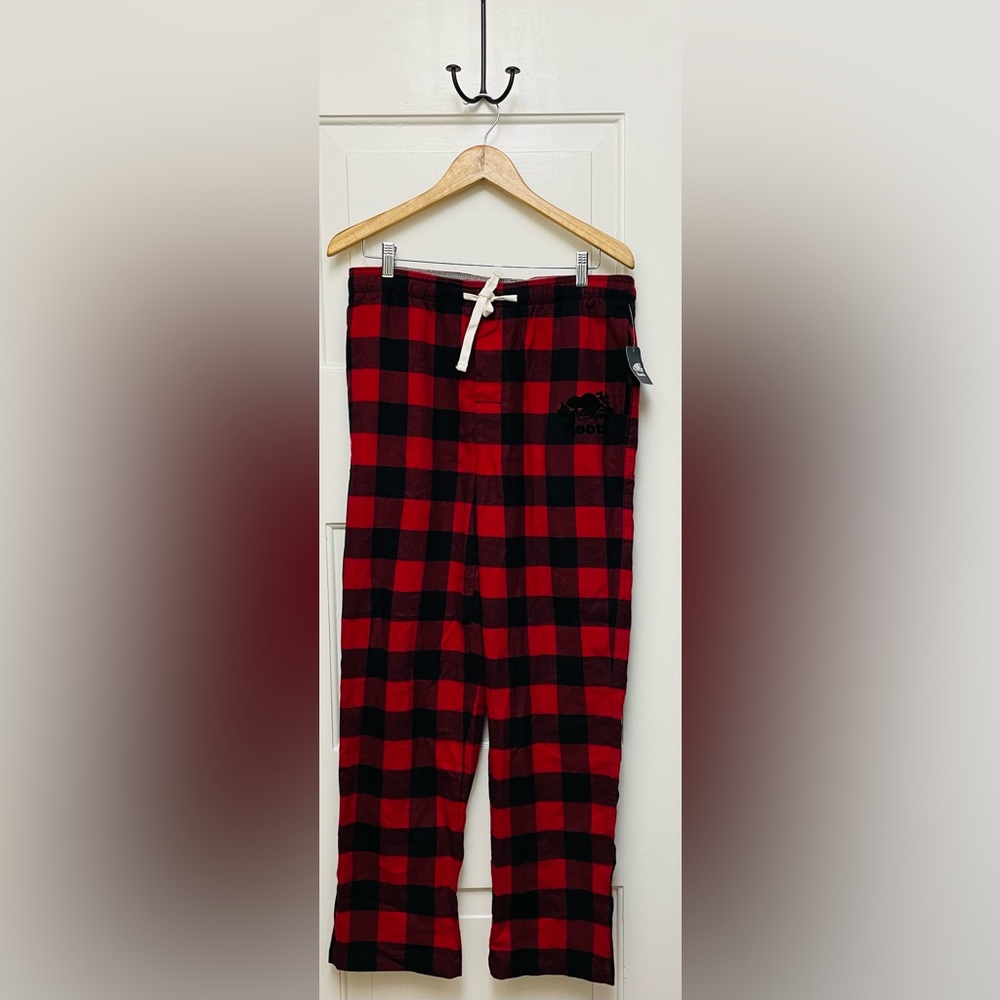 NWT, Roots, Fleece Lounge Pants, Men’s Size M.